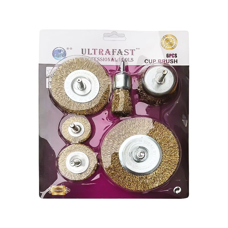 WIRE CUP BRUSH SET 6 PCS