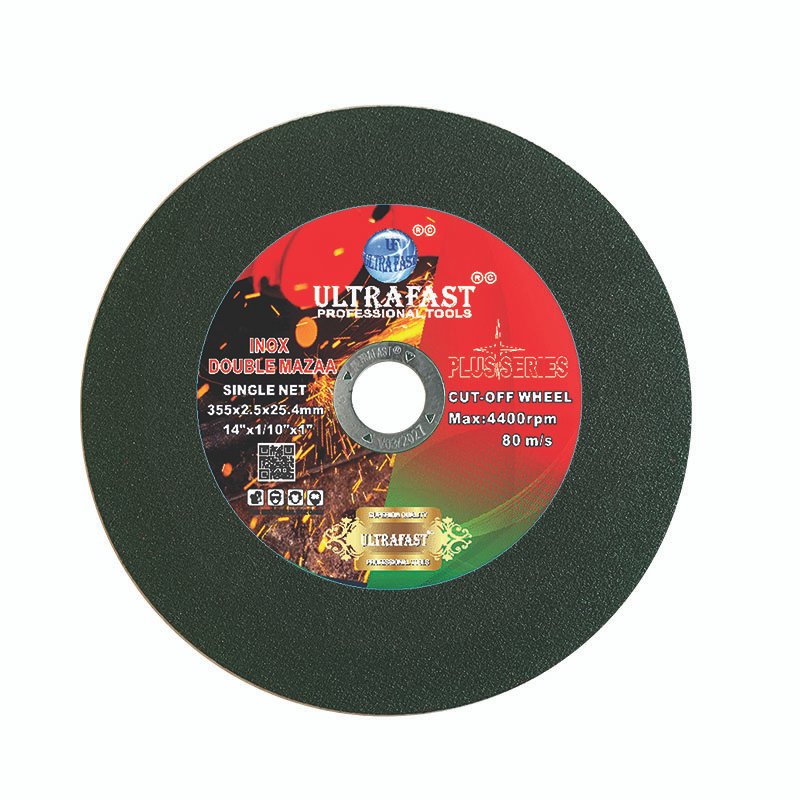 CUT OFF WHEEL PLUS SERIES DOUBLE MAZZA-SINGLE NET