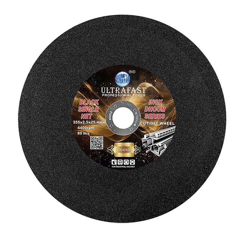 CUT OFF WHEEL DHOOM SERIES BLACK-SINGLE NET
