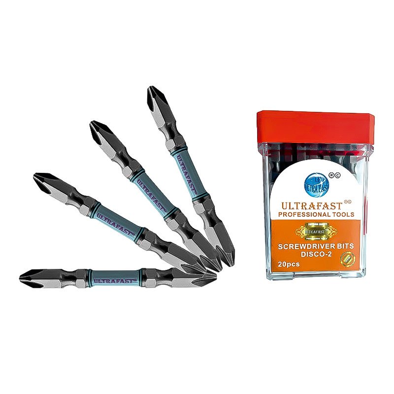 SCREW DRIVER BITS DISCO-2 PLATINUM SERIES (GERMAN TECHNOLOGY)