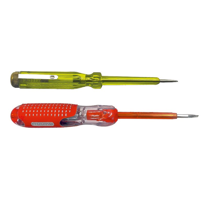 ELECTRICIAN SCREWDRIVER (TWO-IN-ONE) (TESTER)
