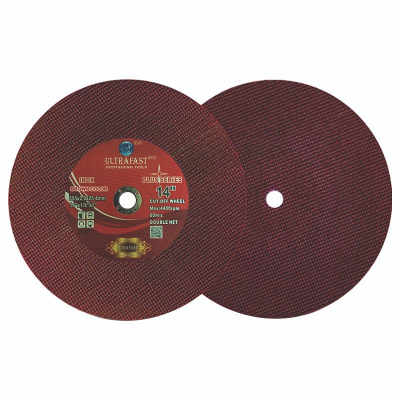 CUT OFF WHEEL PLUS SERIES BROWN-DOUBLE NET