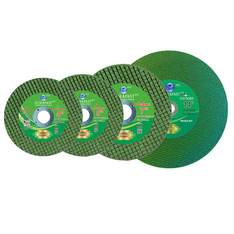 CUT OFF WHEEL PLUS SERIES GREEN-DOUBLE NET