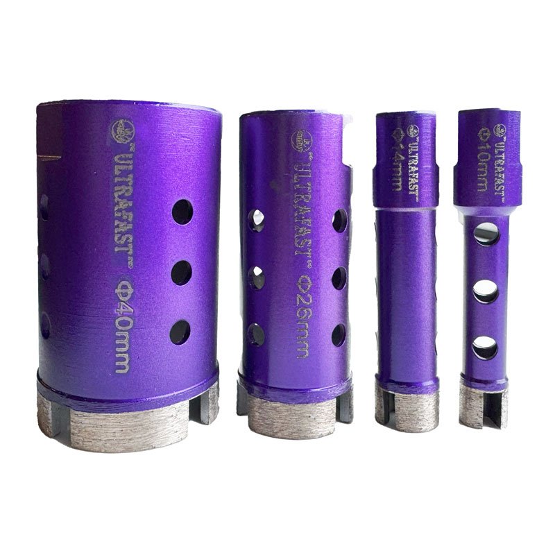 DIAMOND GRANITE CORE BITS ULTRAFAST