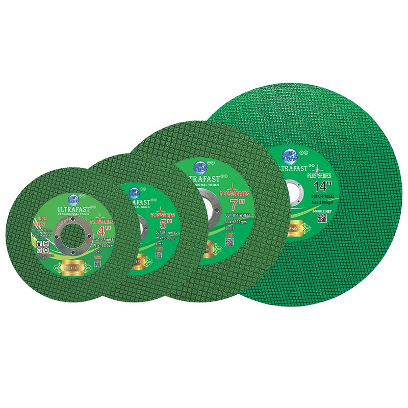 CUT OFF WHEEL PLUS SERIES GREEN DOUBLE NET