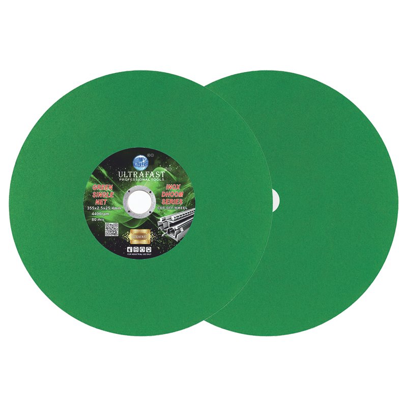 CUT OFF WHEEL DHOOM SERIES GREEN SINGLE NET