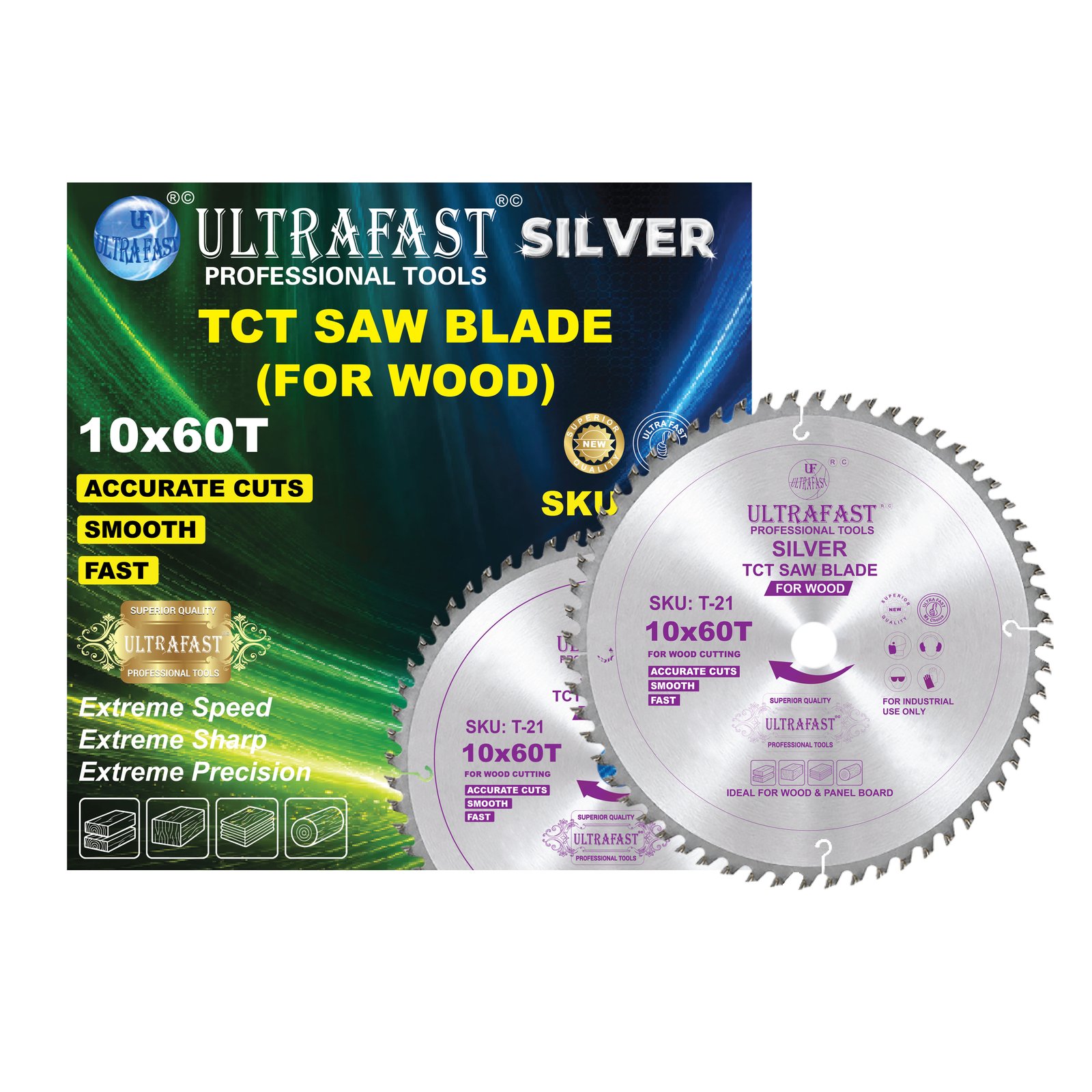 ULTRAFAST TCT SAW BLADE SILVER SERIES