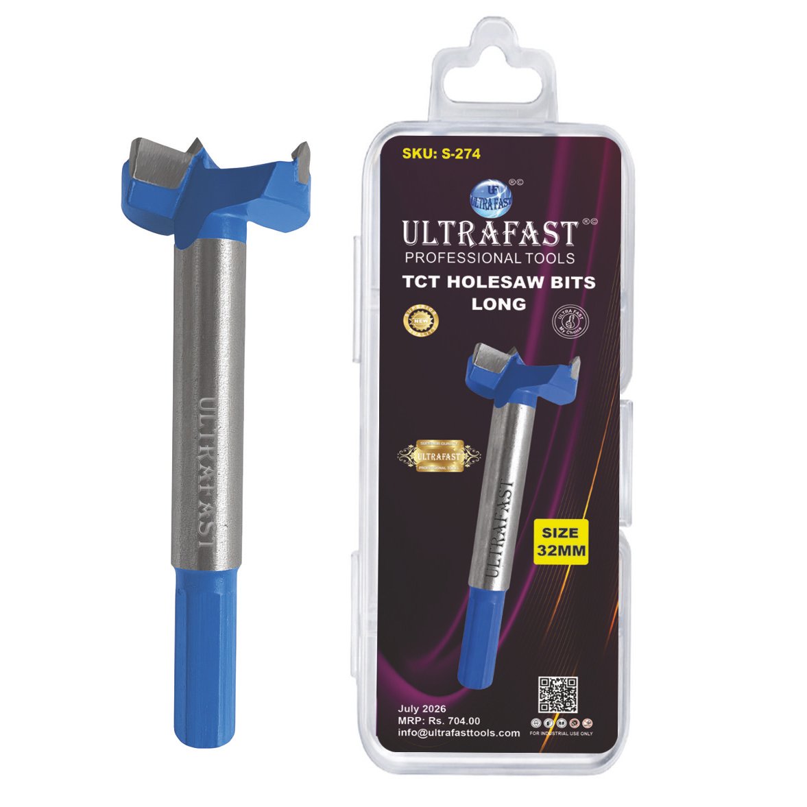 TCT HOLE SAW HINGES BITS LONG