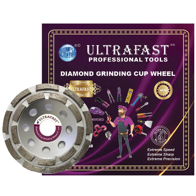 DOUBLE ROW GRINDING CUP WHEELS