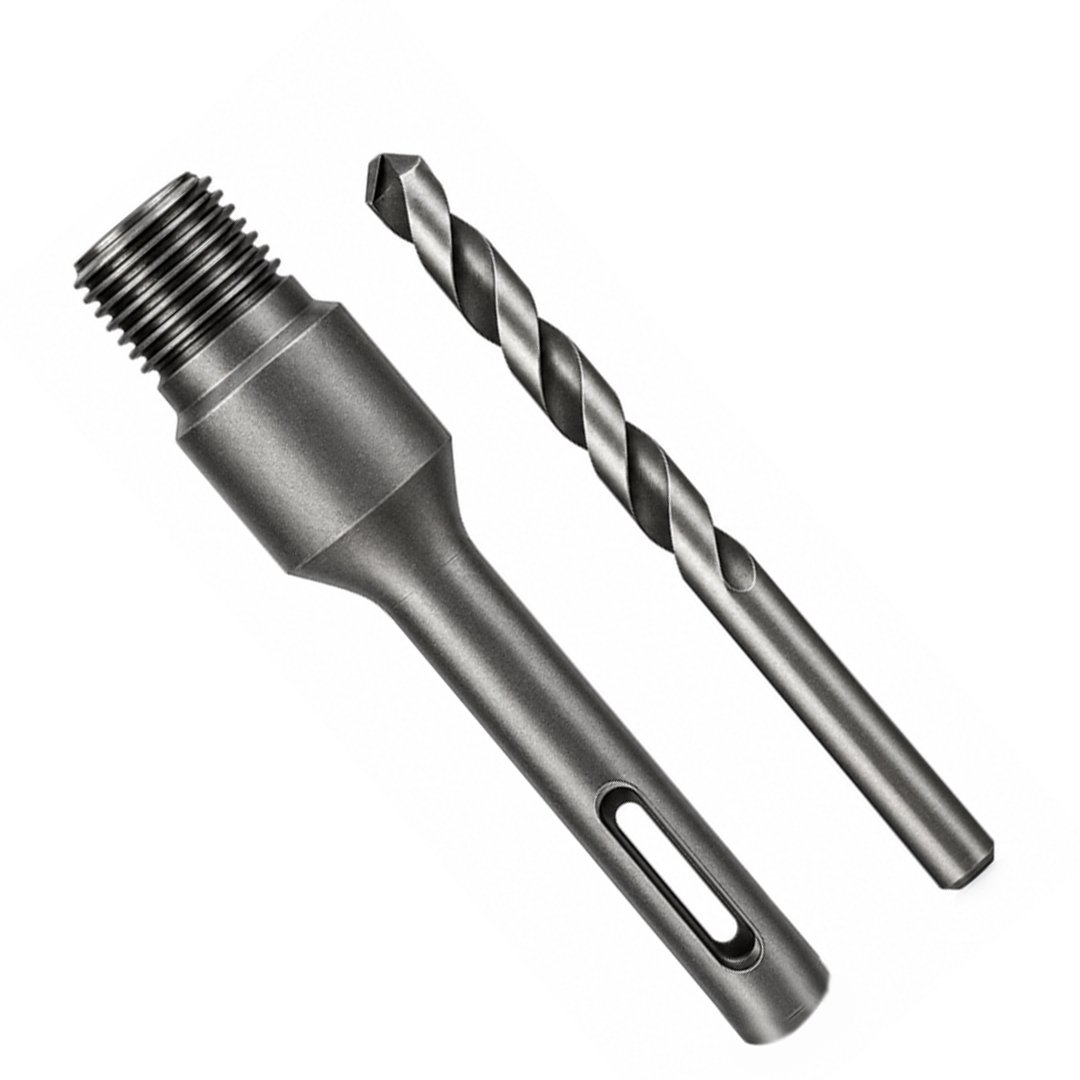 DRY CORE DRILL BIT ATTACHMENT ROD